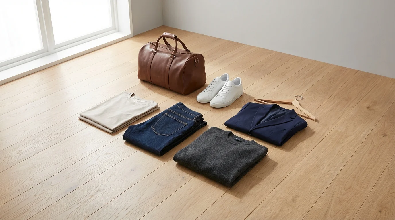Capsule Wardrobe Homme : Construire une Garde-Robe Minimaliste et Élégante