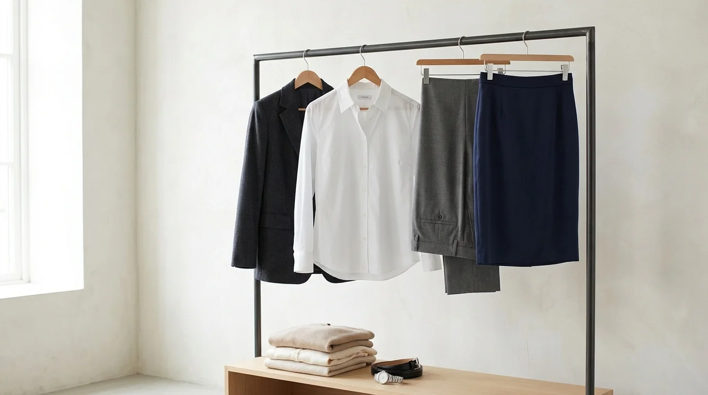 Garde-Robe Capsule Professionnelle : Les 25 Essentiels Intemporels pour Toute Situation