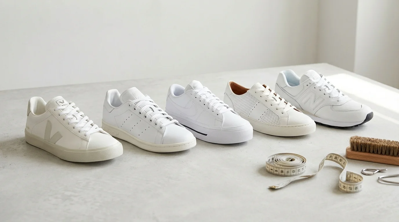 Les 5 Meilleures Baskets Blanches Femme : Comparatif & Guide