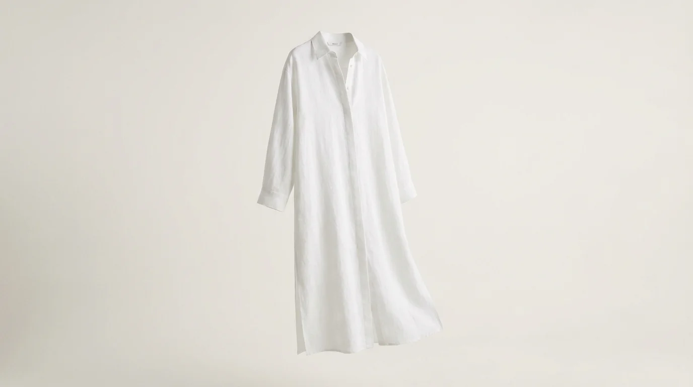 Robe Chemise Longue en Lin